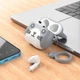 Наушники HOCO CAT True wireless stereo headset EW46 серые - изображение 1