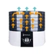 Сушка для овощей и фруктов Wellmonti WM-1011 520 Вт, 6 поддонов Ø32 см, 23 л, механический термостат, 2 сита для зелени - изображение 2
