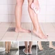 Протиковзкі наклейки - смужки для підлоги душової та ванни S-slip Strip фігурні стікери / стрічки для вологих поверхонь / сходів / кухні / туалету, 18х1.3 см, 24 шт, прозорі (107000198) - зображення 2