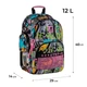 Шкільний набір Kite Education Street Art SET_K25-585M-3 (рюкзак, пенал, сумка) - зображення 2