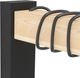Настінний світильник Eglo Townshend Wall Lamp - Black and FSC-Certified Wood (9002759435141) - зображення 2