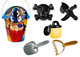Zestaw do piasku LEAN Toys Piracki 6 elementów 18550 (5905991021674) - obraz 2