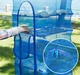 Сетка складная подвесная сушилка компактная с молнией 5 ярусов для сушки рыбы, овощей, грибов и фруктов 100×50×50 см - изображение 3