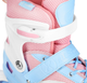 Rolki Nils Extreme NA0189 Moonbean z zestawem ochraniaczy roz. 35-38 M LED Białe (5907695565164) - obraz 4