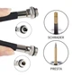 Велосипедний міні насос WEST BIKING з кріпленням на раму чорний - зображення 5