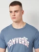 Футболка хлопковая длинная мужская Converse Mind Gardening Tee Lakeside Blue 10027344-480 S Lakeside Blue с принтом (194435385419) - изображение 4