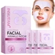 Пластирі від зморшок на лобі Insutam Facial wrinkle patches нічні пластирі від зморшок на обличчі, для усунення зморшок посмішки у жінок 12 шт - зображення 1