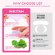 Пластирі від зморшок на лобі Insutam Facial wrinkle patches нічні пластирі від зморшок на обличчі, для усунення зморшок посмішки у жінок 12 шт - зображення 4