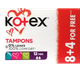 Тампони, Kotex Mini, 8+4 шт - зображення 1