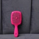 Гребінець для волосся JANEKE Superbrush small Рожевий - изображение 3