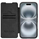 Чехол Nillkin Qin Prop для Apple iPhone 16 (Айфон 16) книжка с магнитной застежкой, кармашками для карт, шторкой для защиты камеры и функцией подставки Black - изображение 3