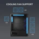 Корпус Cougar MX110 RGB Black без БП - изображение 13