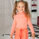 Гольф дитячий для дівчаток Trendy Tot 03-01535 кораловий 134 см (9 років) - зображення 4