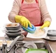 Господарська щітка - губка з ручкою для прибирання будинку Cleaning Brush щіточка для ванної та кухні / посуду / плитки / душової / туалету, блакитна (106997338) - зображення 4