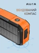 УМБ AURA NRG-40SE ARM SOLAR 40000 mAh Wireless Dynamo charging Orange - зображення 6
