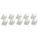 Конектор RJ45 Cat6 прозорий 10шт - зображення 1