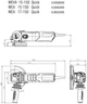 Угловая шлифовальная машина Metabo WE 17-150 Quick (601074000) - изображение 9