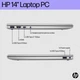 Ноутбук HP 14-ep1063cl (9R8T2UA) Silver - изображение 4