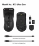 Миша A4Tech Bloody R73 Ultra Duo Wireless Black (4711421002356) - изображение 14
