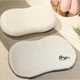 Подушка ортопедическая овальная Memory foam "Хаски" 35х55х9/7 серая - изображение 3