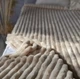 Велюрові покривала Королівський шарпей,колір капучіно . Розмір 200 x 230 см - изображение 3