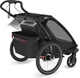 Детская коляска Thule Chariot Sport 2 Double (Black) 10201031 (TH 10201031) - изображение 8