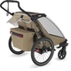 Детская коляска Thule Chariot Cross 2 Double (Faded Khaki) 10201037 (TH 10201037) - изображение 8
