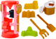 Набір для піску LEAN Toys Рожевий 18538 (5905991021605) - зображення 1