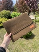 Универсальный чехол из фетра для планшета / ноутбука Kozhukh 9'' - 13'' Big Brown&nbsp;Long (350*250 mm) на липучке - изображение 2