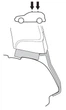 Монтажный комплект Thule 1584 для Hyundai ix20 (mkI) 2010-2018; Kia Venga (mkI) 2010-2017 (TH 141584) - изображение 2