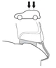 Монтажный комплект Thule 1630 для Toyota Corolla (E120)(седан) 2000-2008 (TH 141630) - изображение 2