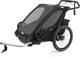 Дитячий візочок Thule Chariot Sport 2 (Black on Black) (TH 10201023) - зображення 1