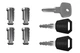К-т ключей с личинками (4 шт) Thule One-Key System 450400 (TH 450400) - изображение 1