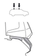 Монтажный комплект Thule 145185 для Volkswagen Passat (NMS)(mkI) 2011-2019 (USA) (TH 145185) - изображение 2