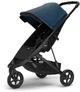 Детская коляска Thule Spring (Black / Majolica Blue) (TH 11300200-11300303) - изображение 1