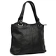 Кожаная женская сумка Virginia Conti Italy - Art2234black - изображение 1