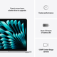 Ноутбук Apple MacBook Air 13.6" M4 24/512GB 2025 (MC654RU/A) (QWERTY+кирилиця) Silver (SG7KMRWX6QN) - Уцінка - зображення 10
