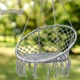 Садовое подвесное кресло - качеля Бохо до 120 кг Серое Bonro B-092 Grey бразильское Boho - изображение 1