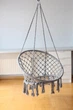 Садовое подвесное кресло - качеля Бохо до 120 кг Серое Bonro B-092 Grey бразильское Boho - изображение 11