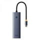 Мульти-адаптер хаб Baseus Flite 6-Port Type-C to HDMI4K 3*USB 3.0 RJ45 (B00052807813-00) - зображення 3
