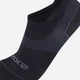 Шкарпетки чоловічі короткі 2XU Vectr Ultralight No Show Socks UA7027e_TTM/BLK S Сірі (9336340967897) - зображення 3