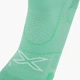 Носки мужские высокие 2XU Vectr Cushion Crew Socks UA5053e_DGM/DKM S Зеленые (9359420067164) - изображение 3