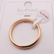 Обручальное кольцо медицинский сплав позолота р23 Xuping 4997 - изображение 1