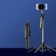 Монопод-трипод, штатив 1.8 м для телефону, Gopro, камери з пультом B17 Long |Bluetooth, 1.8М| Чорний - зображення 6