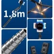 Монопод-трипод, штатив 1.8 м для телефону, Gopro, камери з пультом B17 Long |Bluetooth, 1.8М| Чорний - зображення 7