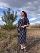 Летний халат с коротким рукавом на молнии XL Черный (Д-al-batal-25-001-02) - изображение 4