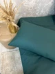 Бавовняна постільна білизна Сімейний 150х210 наволочка 2х50х70 Зелений (Р7-Post-rus-0035) - зображення 5