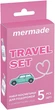 Набір косметики для подорожей, 5 продуктів - Mermade Mini Travel Set (1487344-36743082) - изображение 1