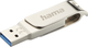 Флеш пам'ять USB Hama C-Rotate Pro 64GB USB 3.0 Silver (4047443474070) - зображення 3
