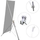 X-баннер 60x160 - 80x180см Регулируемый выставочный стенд Standart Everest RB - изображение 3